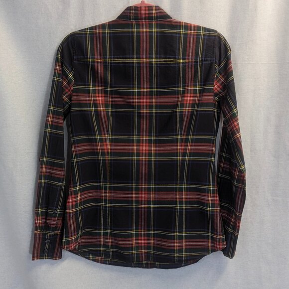 J Crew Size XS Plaid Button Down - Picture 4 of 11